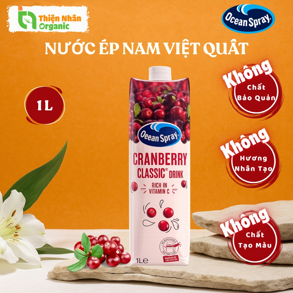 Nước Ép Nam Việt Quất Ocean Spray Cranberry Juice Classic