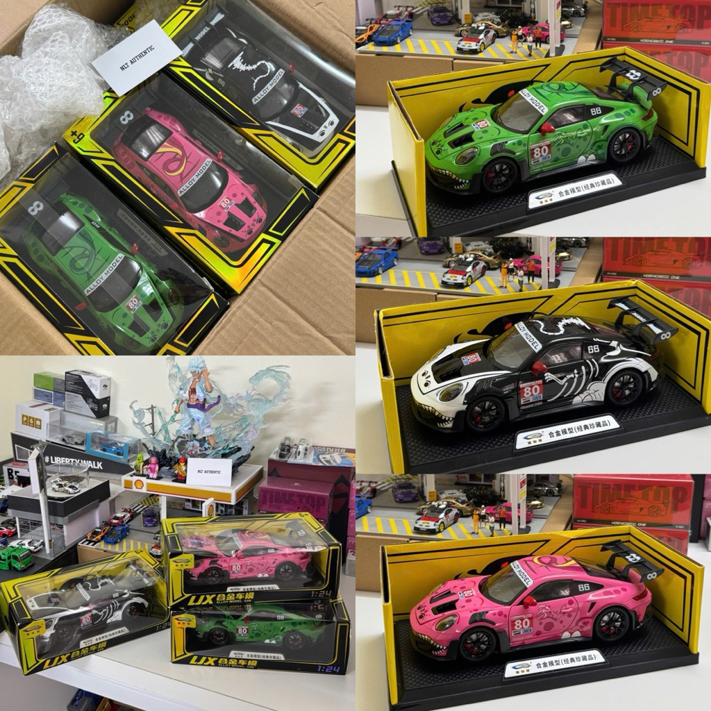 [TI LẸ 1:24] Mô Hình Xe Porsche 911 GT3 RS Full Open Tỉ Lệ 1:24 Alloy Model