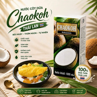 Nước cốt dừa Chaokoh 1L