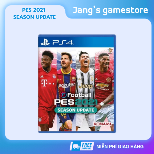 Đĩa game PS4 PES2021 Season Update-Update chuyển nhượng World Cup 2026