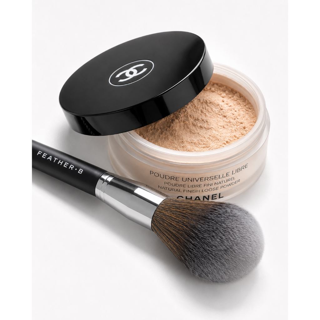 Feather B - M420 Cọ Phủ Phấn Bột Loose Powder