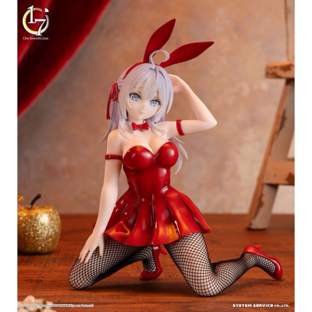 Mô hình Alisa Alya Mikhailovna Kujou Bunny Red Ver. 1/7 One Seventh Carat System Service Figure