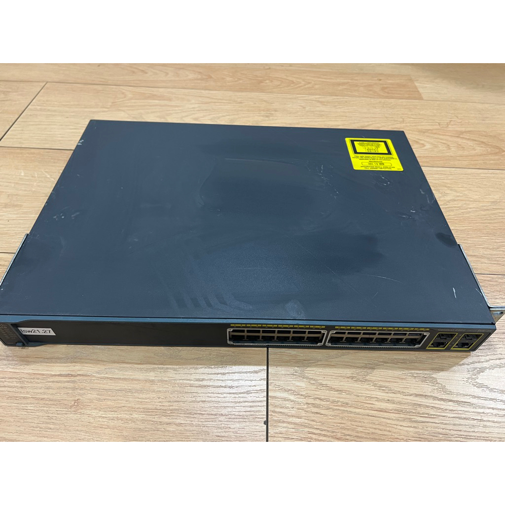 SWITCH POE CISCO CATALYST 2960 24 PORT