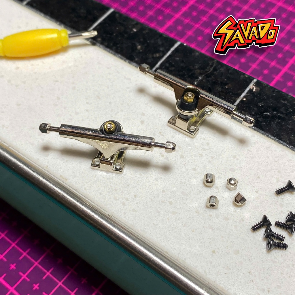 Fingerboard truck TD clone 32mm. Truck ván trượt ngón tay TD clone.