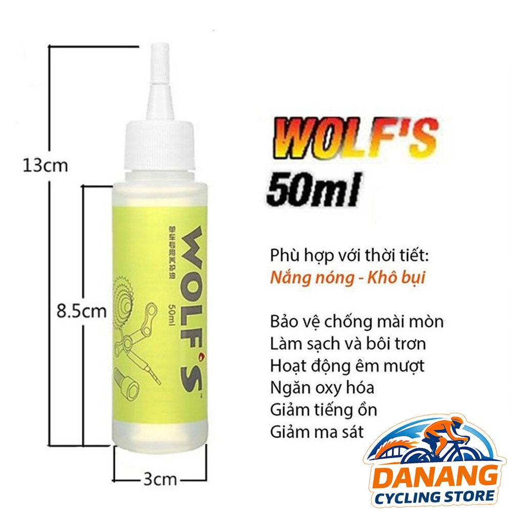 Dầu Tra Sên WOLF'S 50ml: Có Đáng Mua? Review Chi Tiết