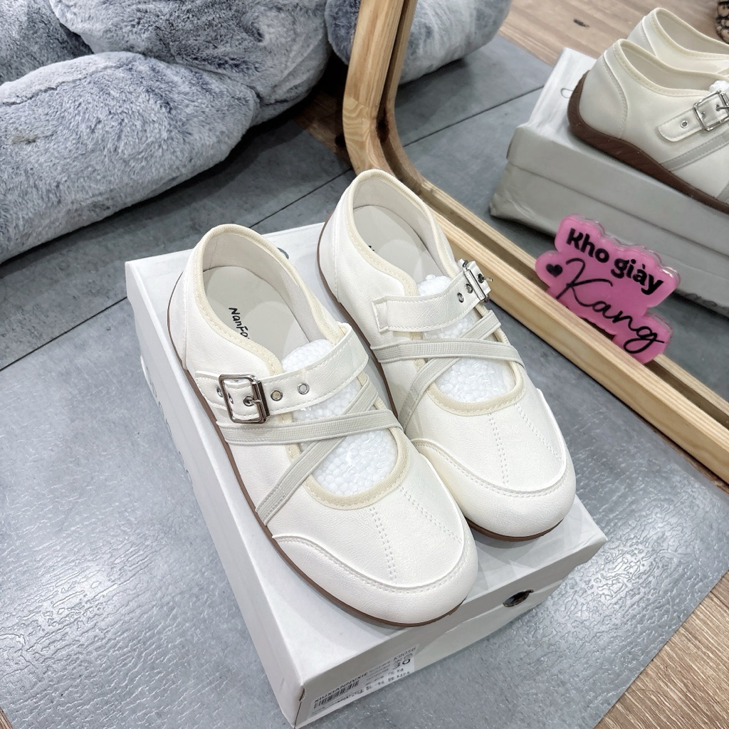 { KANG SHOP } Giày thể thao nữ êm mềm siêu nhẹ full box Qc shoese nữ, dép nữ 9056