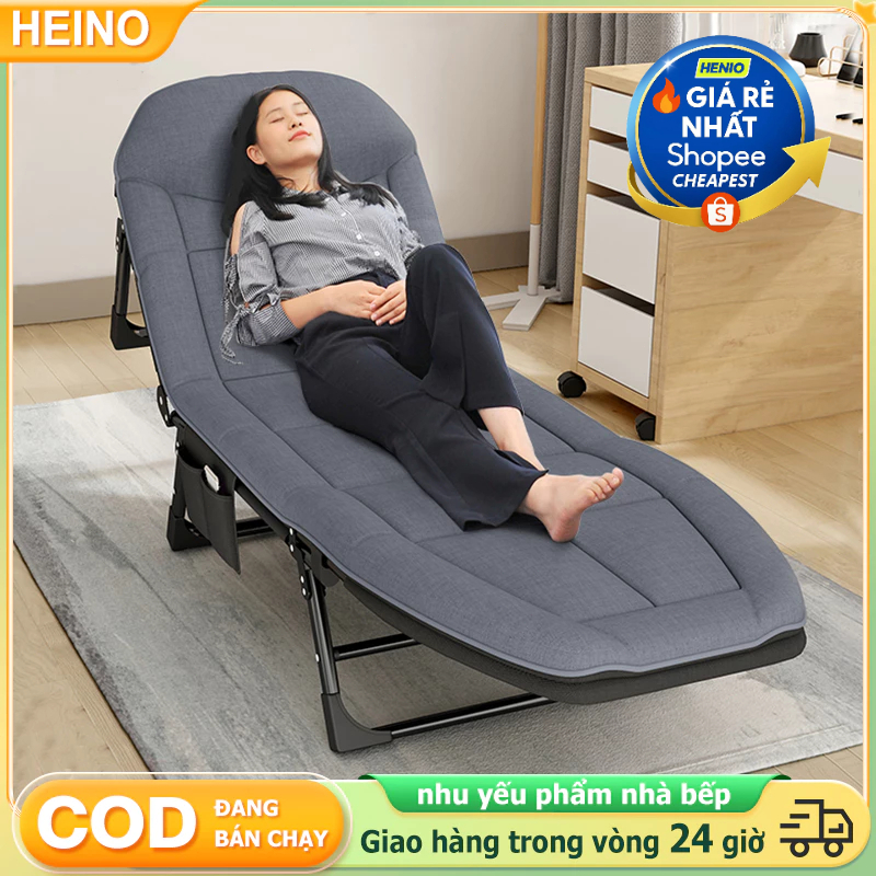 giường xếp gấp gọn Siêu Tiện Lợi Cho Văn Phòng Nghỉ Trưa Du Lịch Giải Phóng Lưng Vai Khi Làm Việc