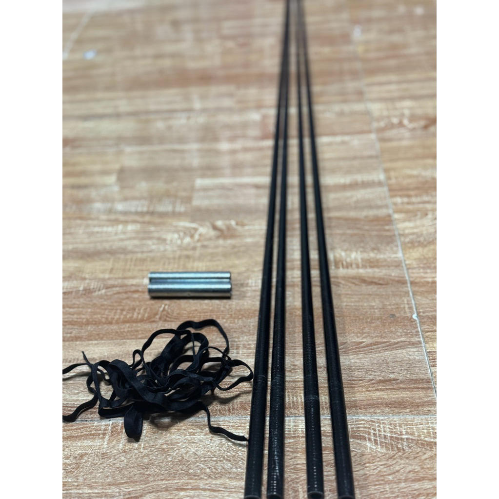 Nan Cacbon Xoắn Dẻo Làm Diều - Chất Liệu Cacbon Dẻo, Độ Bền Cao, Kích Thước 85cm-1m4