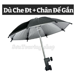 Dù che nắng điện thoại đủ bộ ( Dù + Pat gắn)