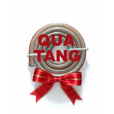 Dây dẫn ga chống chuột cắn ASIA Dài 1.5 mét tặng kèm 2 cổ dê, dùng cho tất cả các loại van gas
