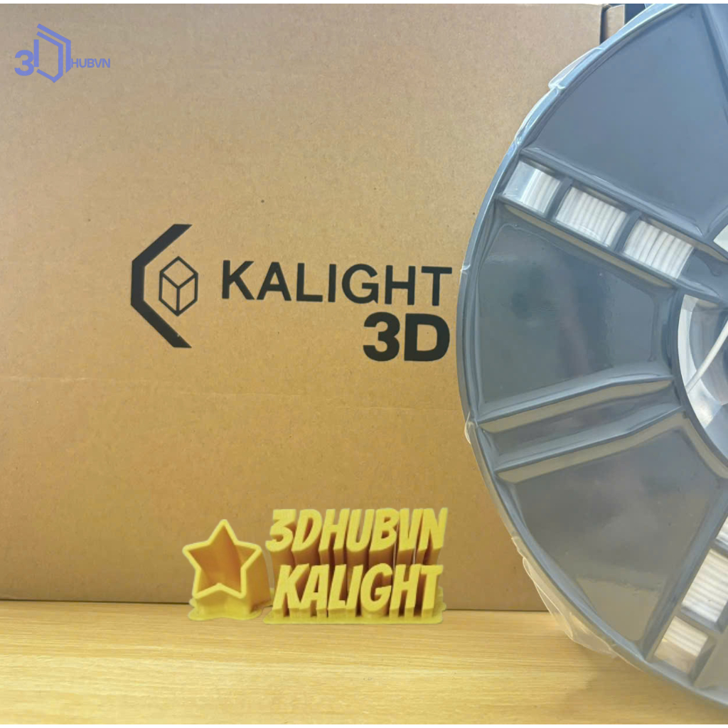 Nhựa In 3D PETG Kalight 1KG 1.75mm - Filament PETG Made In Vietnam