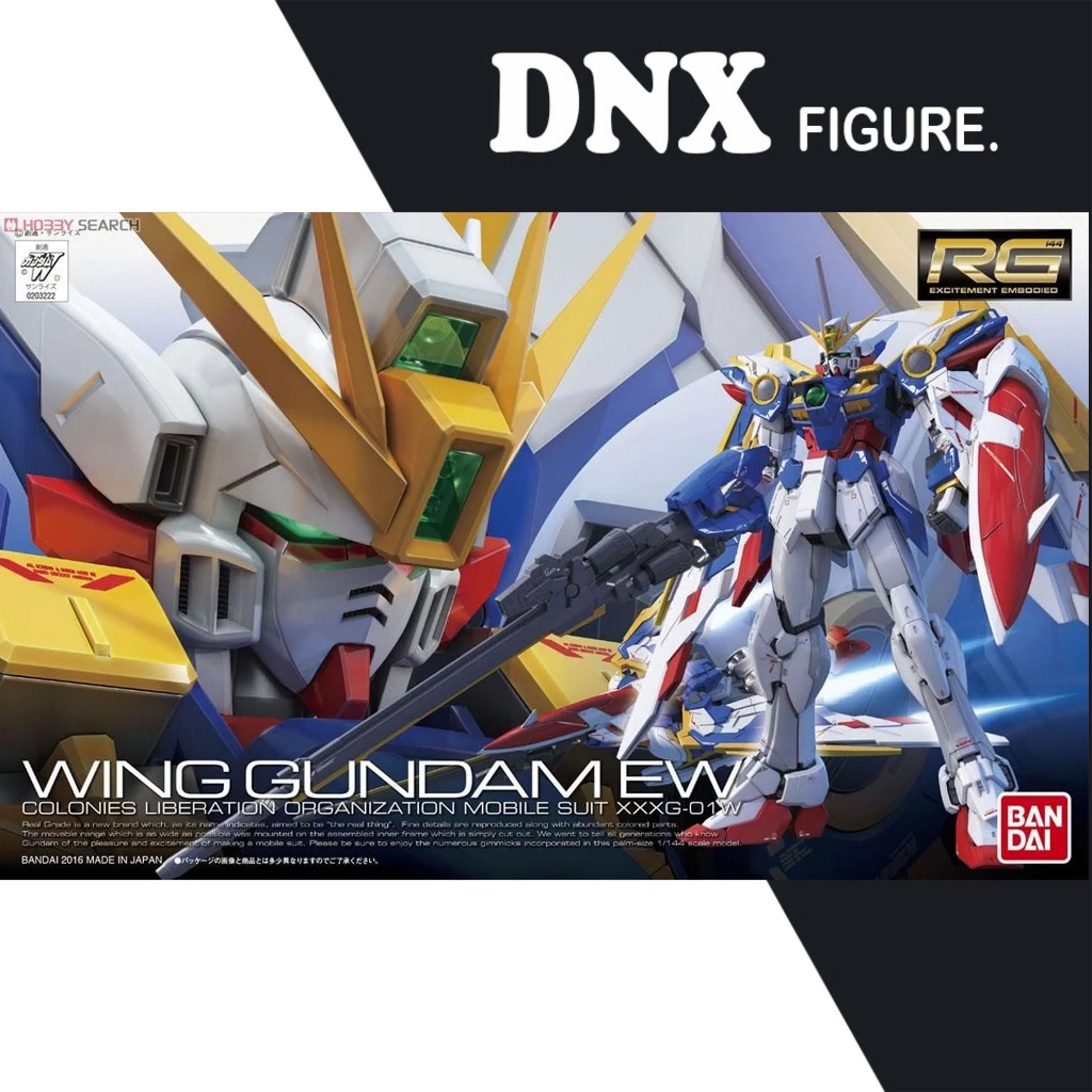 Mô Hình Lắp Ráp Bandai RG 20 Wing Gundam EW (New Seal)