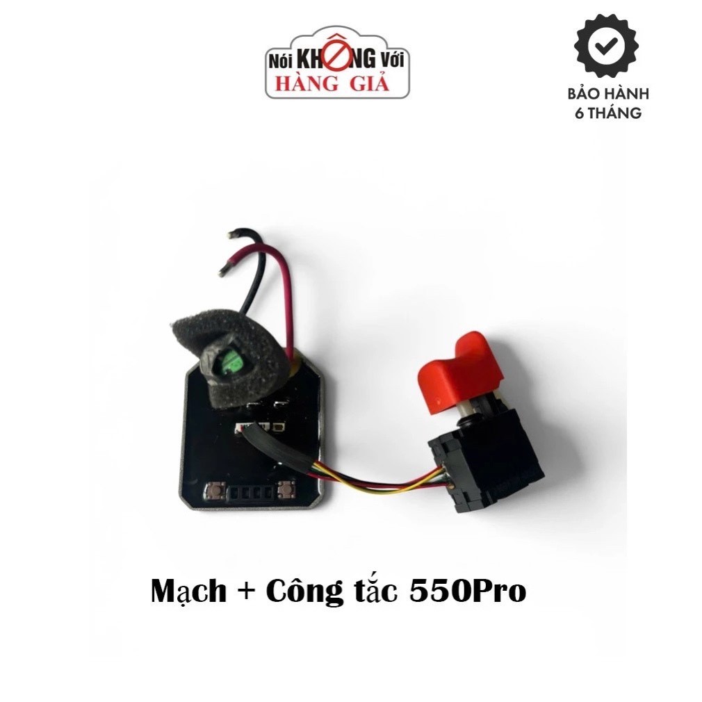 Mạch Và công tắc thay thế cho Máy Siết Bulong Dekton M21-iw550pro