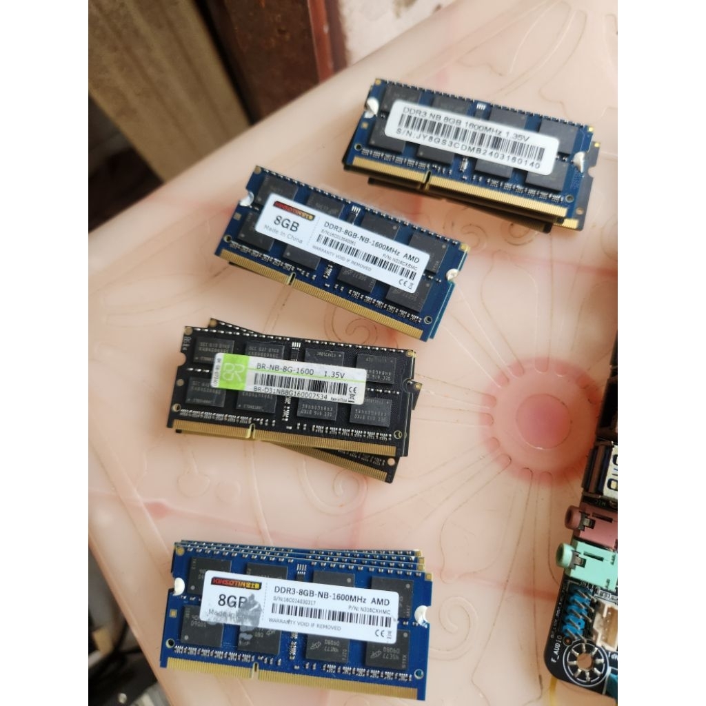 Ram laptop pc3l 8gb 1600