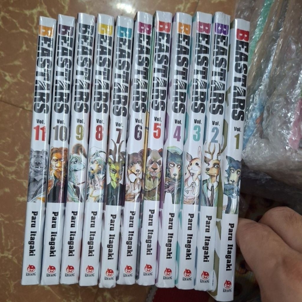 Truyện tranh Beastars - Lẻ Tập 1 - 11 ( combo 11 tập Full seal)- NXB Kim Đồng