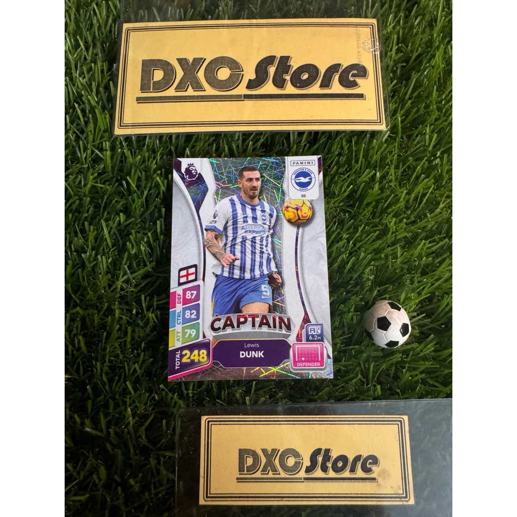 [ CHÍNH HÃNG ] - CAPTAIN - PANINI ADRENALYN XL PREMIER LEAGUE PLUS 2025 - LEWIS DUNK (BRIGHTON)