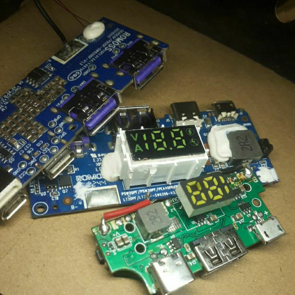 18W PD+QC / 22,5W SFCP Chip Ismartware (Sw6206 / Sw6208 /Sw6103 / ...) Mạch Sạc Dự Phòng Tháo Máy (Đ