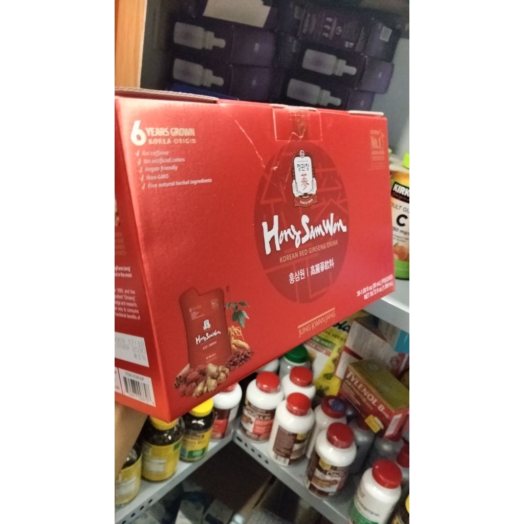 Nước hồng sâm Won (Hong Sam Won) của thương hiệu Cheong Kwan Jang (KGC),