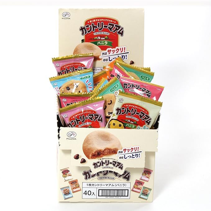 🌸Nhập Khẩu Trực Tiếp Từ Nhật Bản🌸 Fujiya Country Ma'am Vanilla 🍪