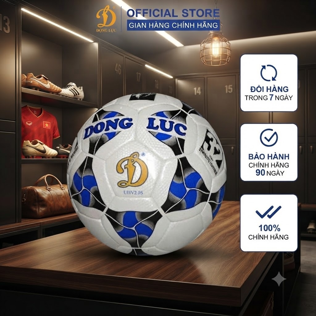 Quả bóng đá Động Lực size 5 UHV 2.07 - Bóng đá FIFA Quality Pro UHV 2.07 chính hãng
