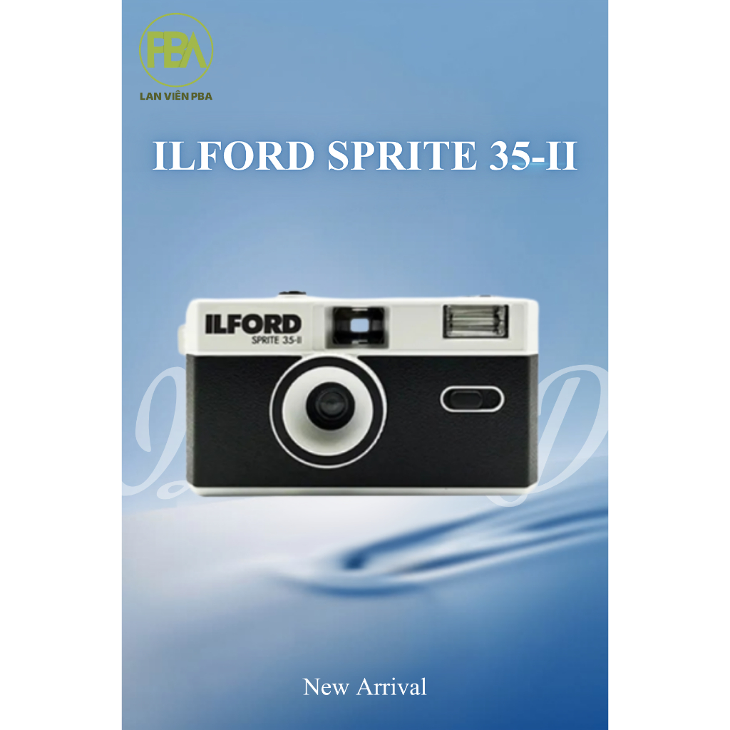 Máy ảnh film ILFORD SPRITE 35-II (Trắng & Đen) | Hàng Chính Hãng Lan Viên