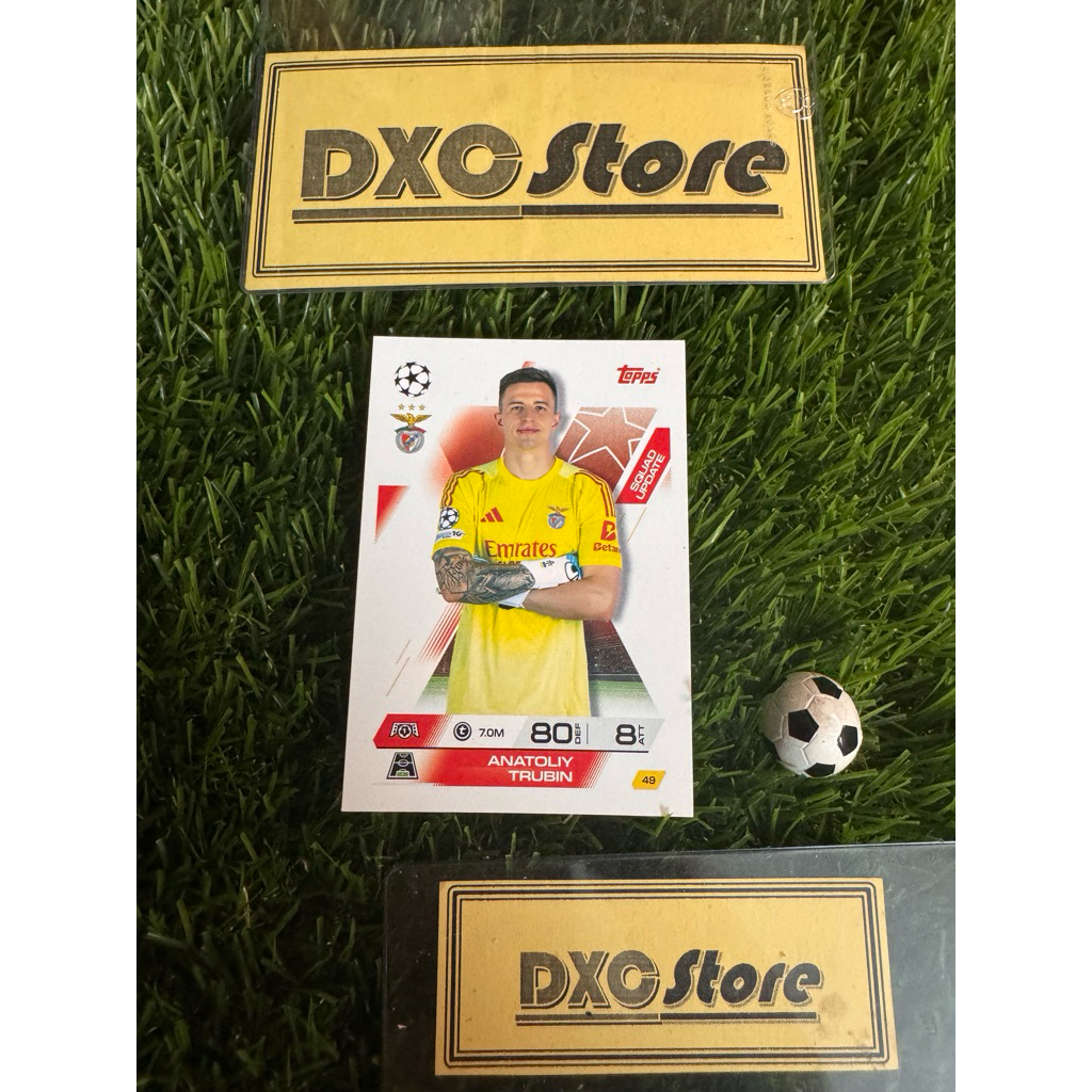 [ CHÍNH HÃNG ] - SQUAD UPDATE - TOPPS MATCH ATTAX EXTRA 2026 - ANATOLIY TRUBIN (BENFICA)
