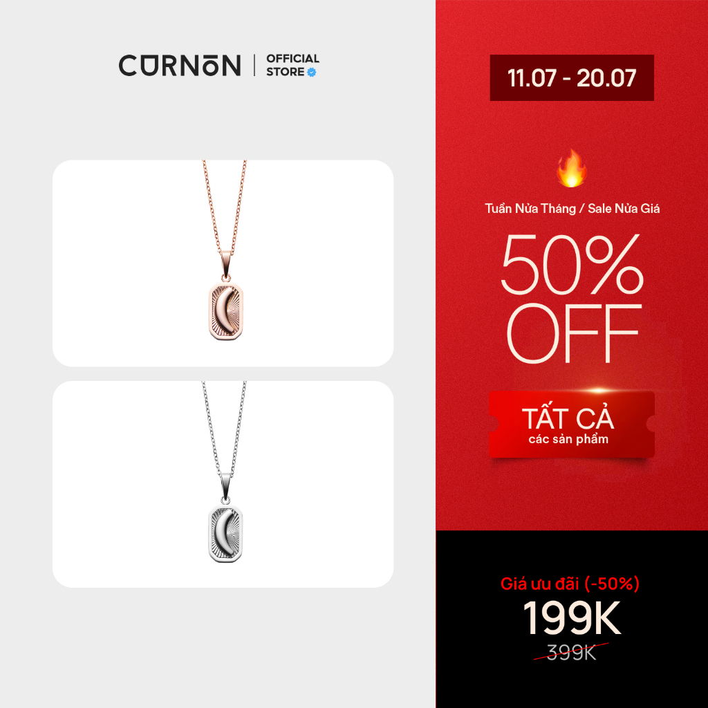 Vòng cổ nam Curnon Vesper "Velar" Collection  - Trang Sức Phong Cách, Tinh Tế - Chất Liệu Thép Không