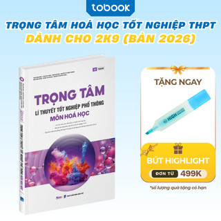 Sách - Trọng Tâm Lý Thuyết Hoá Học Dành Cho Học Sinh Lớp 12 Tốt Nghiệp THPTQG