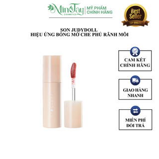 Son JUDYDOLL Hiệu Ứng Bóng Mờ Che Phủ Rãnh Môi - Son Kem Mịn Lì Lâu Trôi, Không Khô Môi