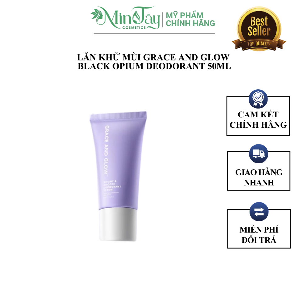 Lăn khử mùi Grace And Glow Black Opium Deodorant 50ml