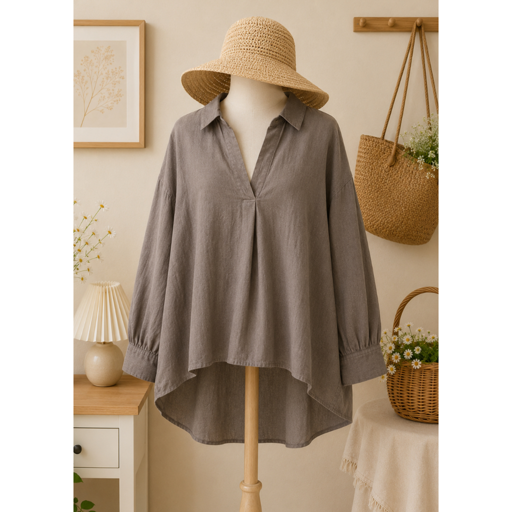 ÁO CỔ V UNIQLO 2HAND NHẬT