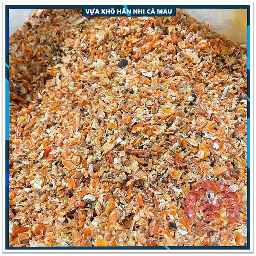 Đuôi Tôm Thẻ Khô Có Lẫn Tôm Con Cà Mau _ Vựa Khô Hân Nhi Cà Mau
