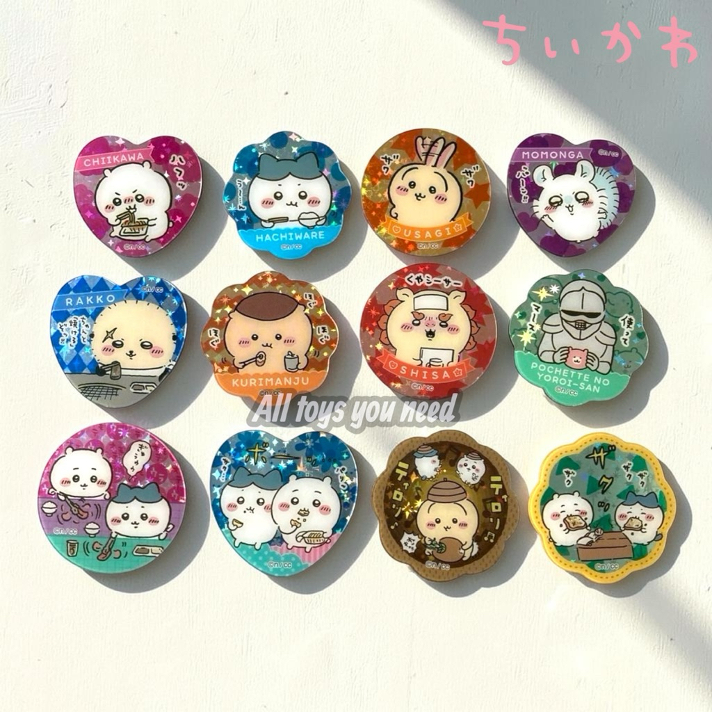 [OFF] Kẹp Chiikawa lấp lánh chính hãng Nhật Bản | Chiikawa Sparkly Clip