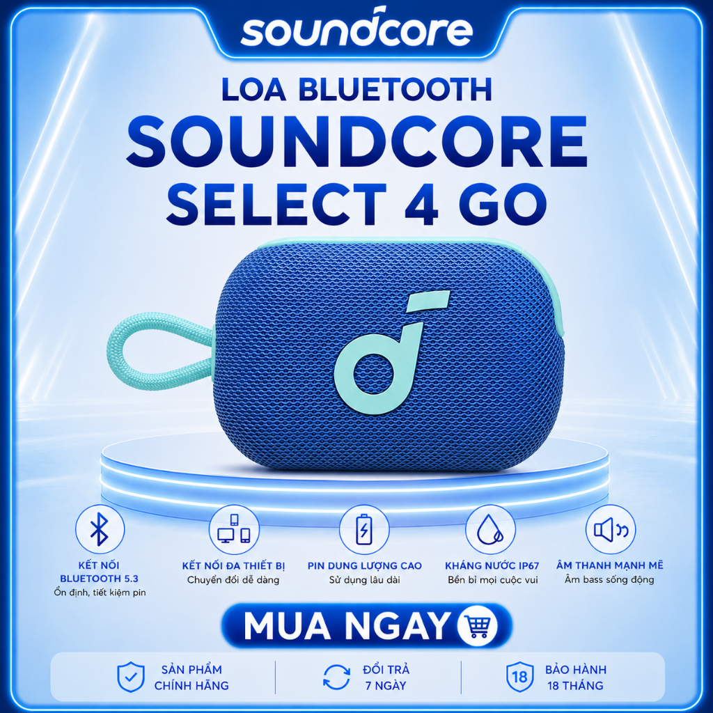Loa Bluetooth soundcore Select 4 Go