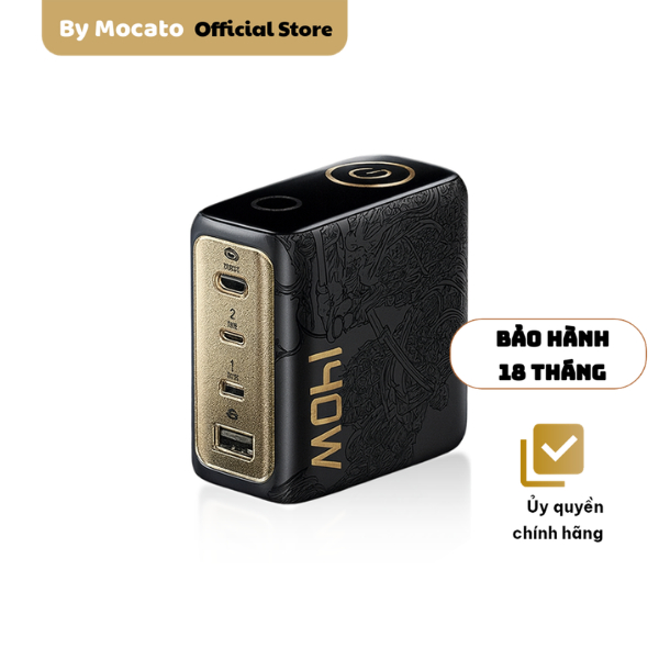 Sạc nhanh Anker Zolo 140W GaN B2697 Wukong Edition, màn hình LED, BH 18 tháng
