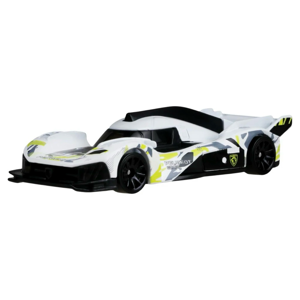 Hot Wheels Peugeot 9X8 Hypercar - LOOSE: SẢN PHẢM KHÔNG CARD, KHÔNG HỘP