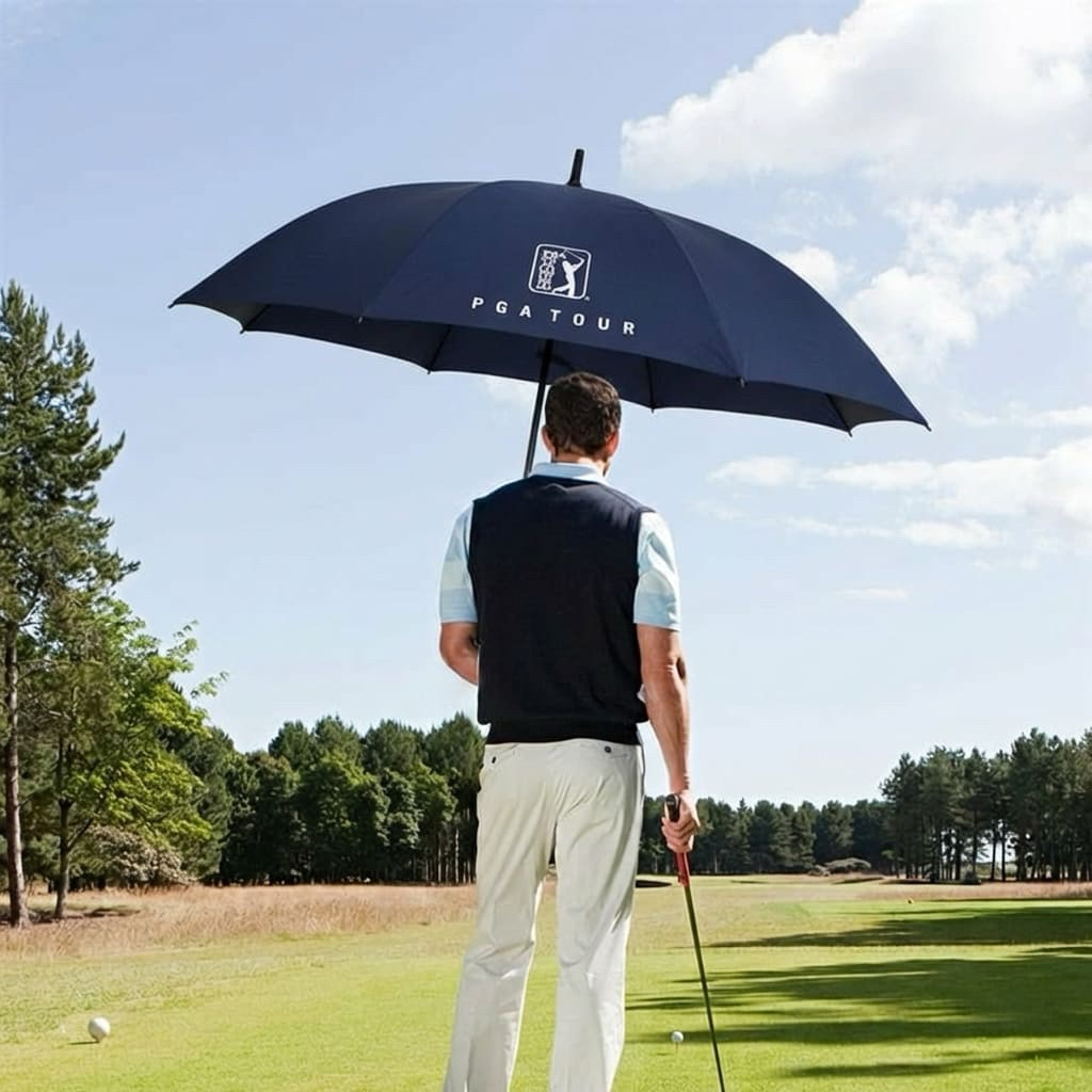 [CHÍNH HÃNG FULLBOX] Ô GOLF PGA TOUR 1 Lớp Lightweight Chống Lật & Chống Tia UV | PGA Umbrella Tán R