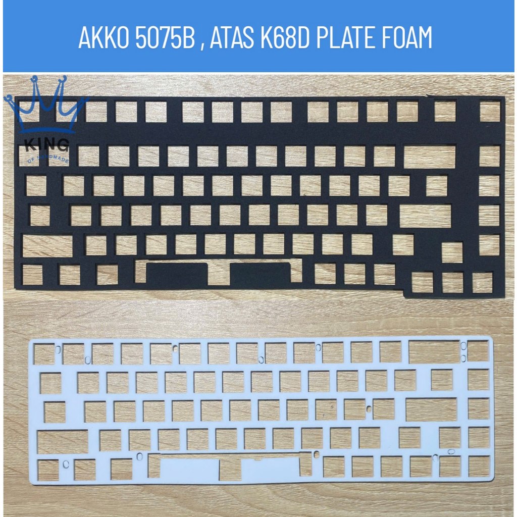 [Plate Foam] [Section III]- Plate Foam Keyboard Theo Tên Bằng Xốp EVA [EVA 2mm, 3mm]