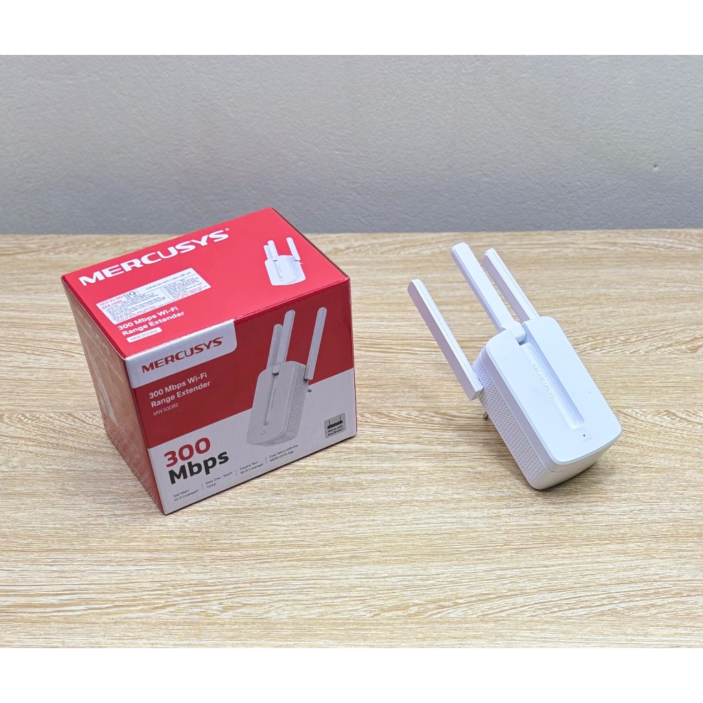 Bộ Kích Sóng Wifi 3 Râu Mercusys MW300RE