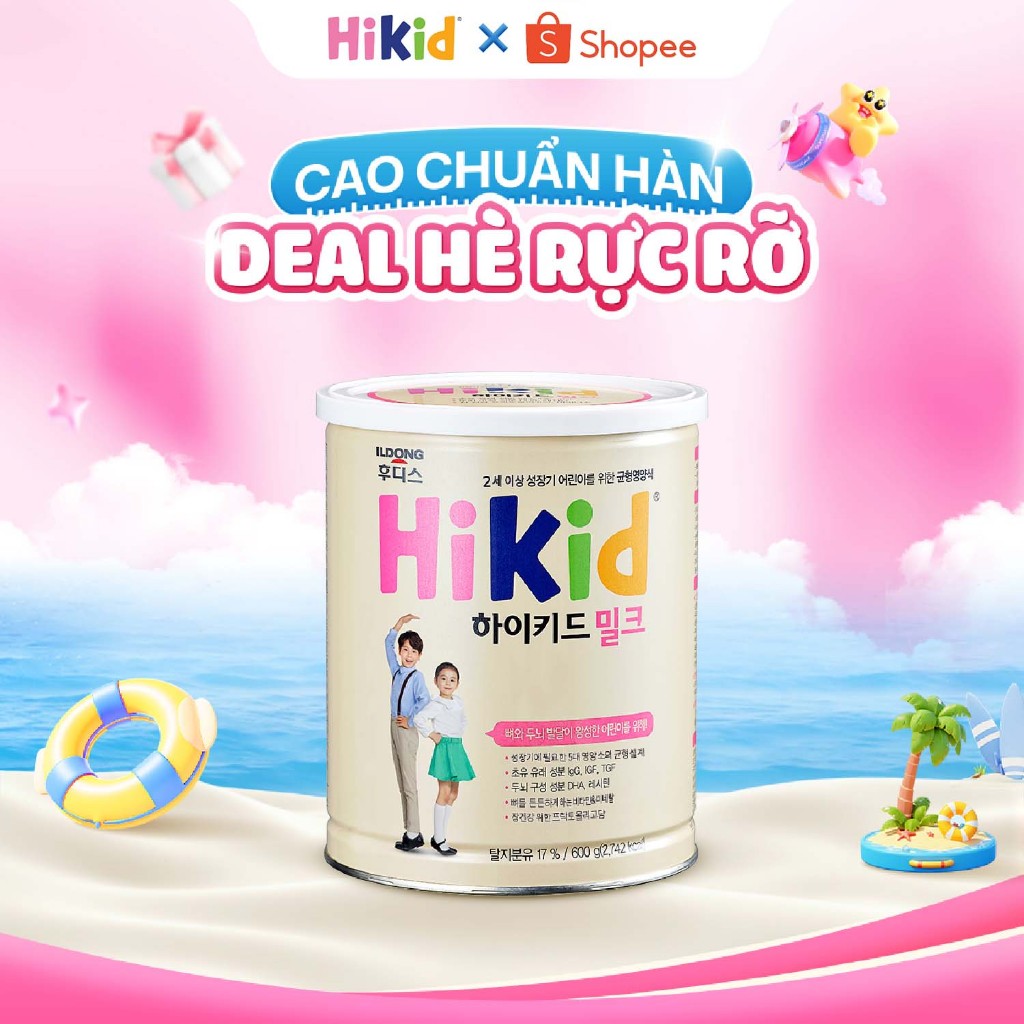 Sữa Hikid Tăng Cao Cho Bé - Sữa Hikid Chính Hãng Nội Địa Hàn Quốc - Sữa Tăng Cao Cho Trẻ Em