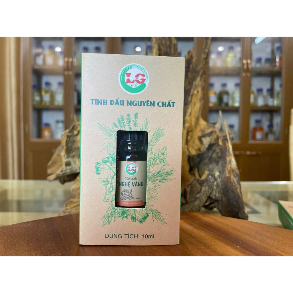 TINH DẦU NGHỆ VÀNG Lê Gia 10ml ( Là nhãn hiệu Lê Quế trước đây)