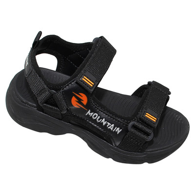 Sandal đế bằng bé trai Bita's SEFYB.14 (Đen + Kem + Xám)