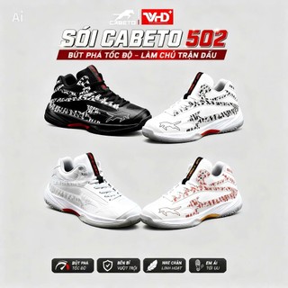 CaBeTo 502 - Giày Thể Thao VHD CABETO 502 Chuyên Cày Sân Bê Tông. Dành Cho Bóng Chuyền , Cầu Lông , PICKLEBALL