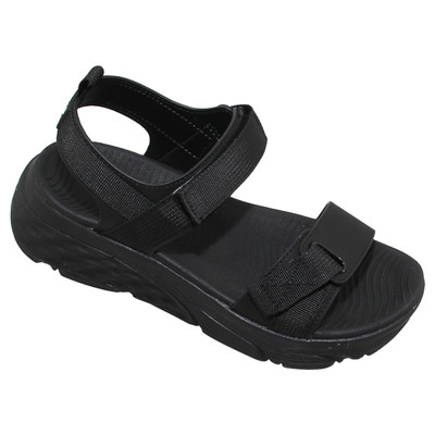 Sandal đế bằng nữ Bita's SEFYH.12 (Đen + Kem)