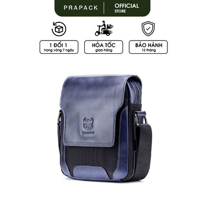 Túi Đeo Da Phối Vải Polyester Cao Cấp PULL - DC124