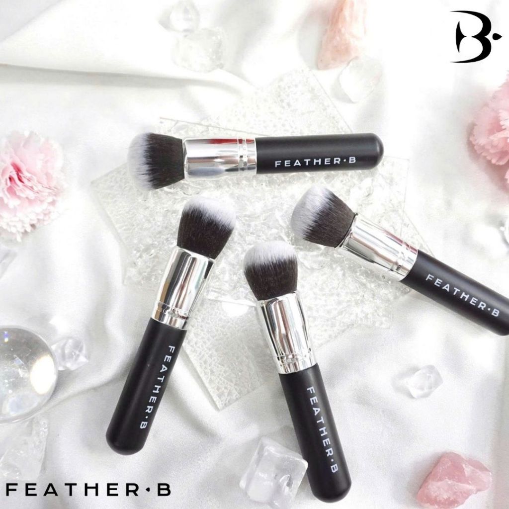 Cọ Nền Feather B - M439 - Cọ Nền Che Phủ Cao - Cọ Đánh Nền - Cọ Tán Kem Nền - Cọ Trang Điểm