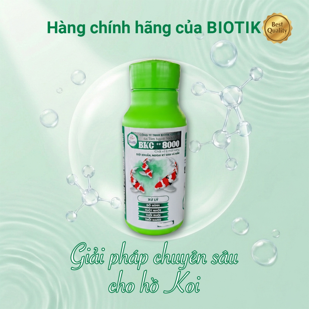 Thông tin sản phẩm:  Tên sản phẩm: BKC ++ 8000 250ML  Dung tích: 250ML  Tác dụng: Xử lý đỏ mình, tuộ