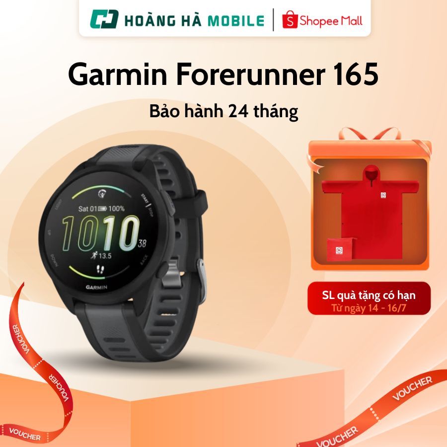 Đồng hồ thông minh Garmin Forerunner 165 - Chính Hãng