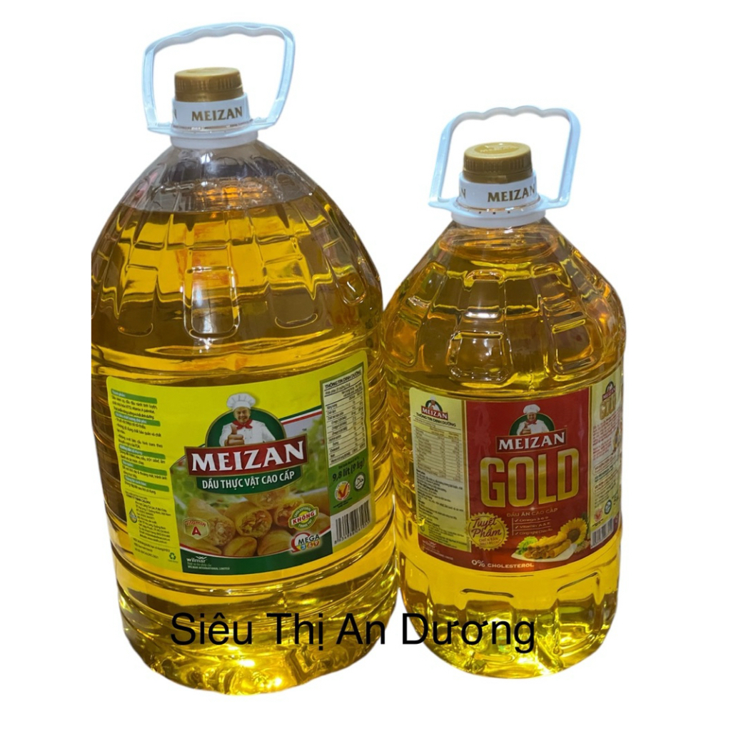 Dầu ăn Thực Vật  cao cấp Meizan 10 Lít và Dầu ăn Meizan / Nepturn / Simply 5 lít