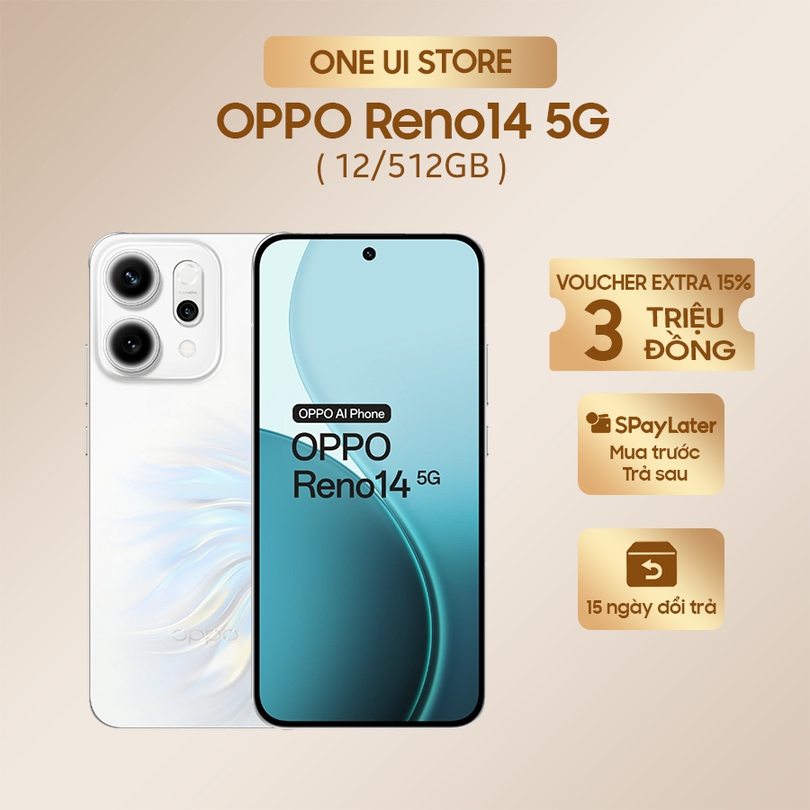 (Hàng Lướt)  Điện Thoại Oppo Reno 14 5G (12GB/512GB) Hàng Chính Hãng - Đẹp 99% Như Mới Fullbox | ONE